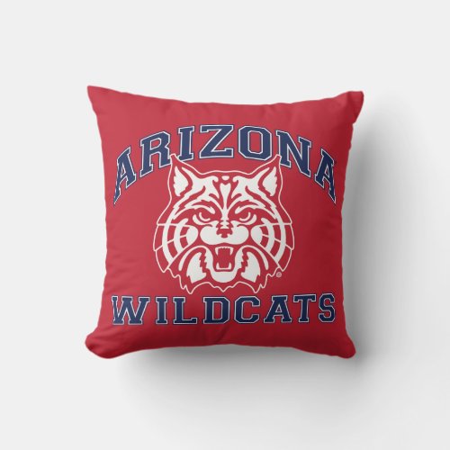 The University of Arizona  Wildcats _ Argyle Throw Pillow