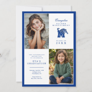 The University of Memphis Graduation Invitation