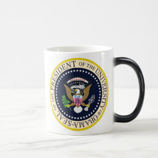 The University of Obama Official Presidential Seal Color Morph Mug