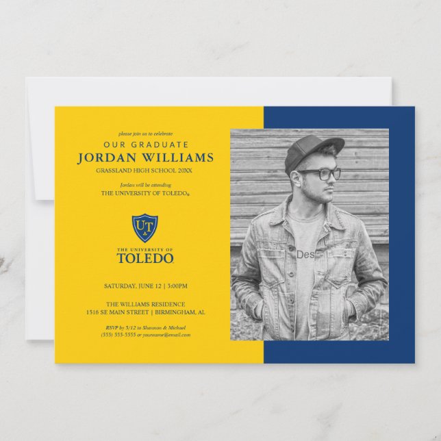 The University of Toledo | Graduation Announcement (Front)
