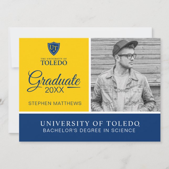 The University of Toledo | Graduation Invitation (Front)
