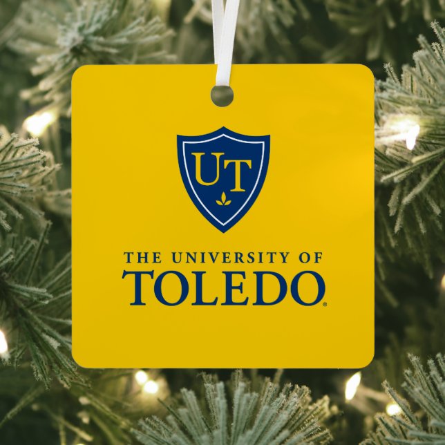 The University of Toledo Metal Ornament (Insitu)