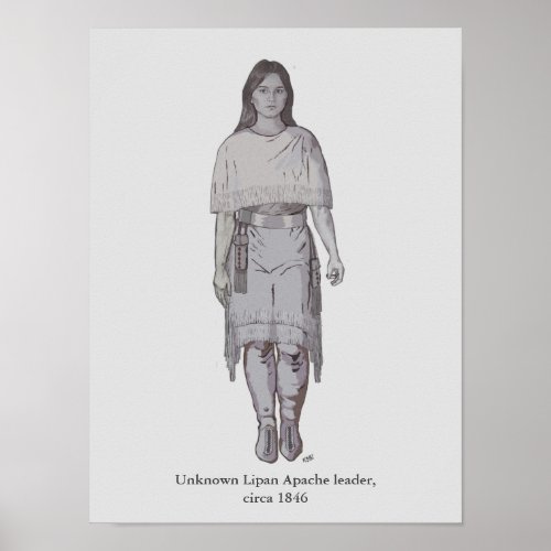 The Unknown Lipan Apache Woman Leader Poster