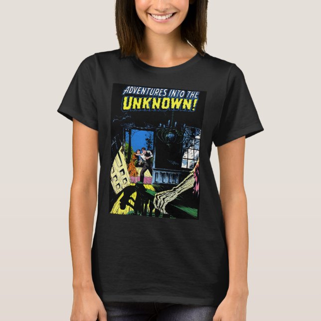 The Unknown The Trespassers Vintage Comics T-Shirt (Front)