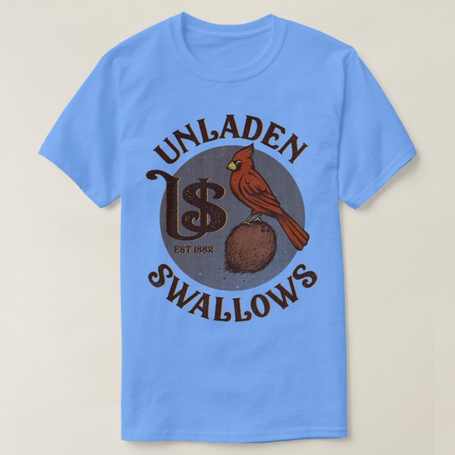 The Unladen Swallows 2 T-Shirt (Design Front)