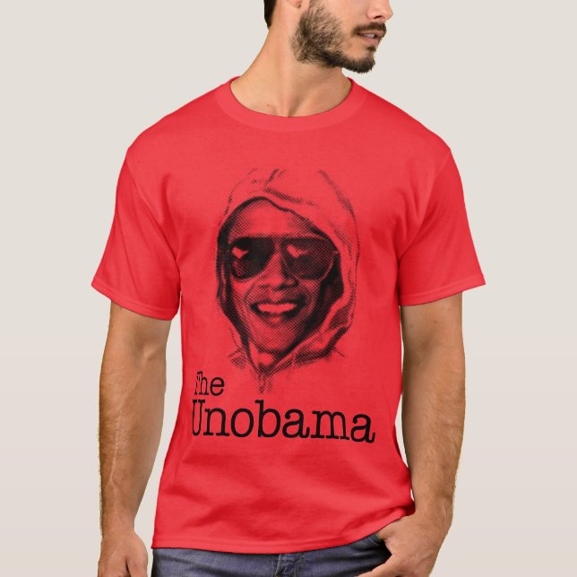 The UnObama - Obama Unabomber evil twin T-Shirt (Front)