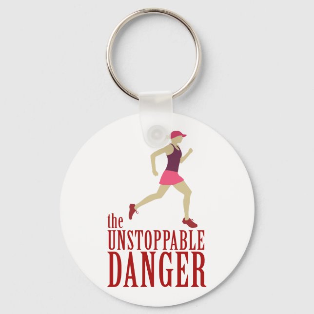 The Unstoppable Danger Keychain (Front)
