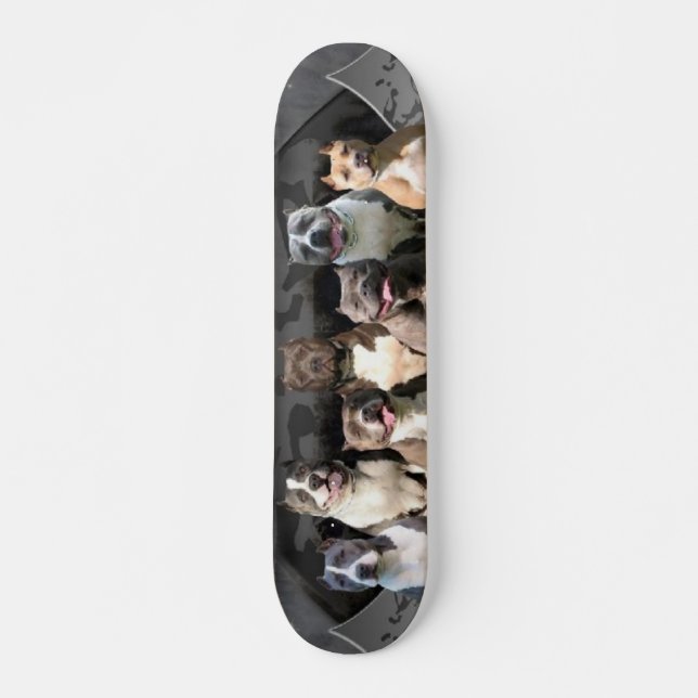 The Untouchables - Pitbull Champion Series Skateboard Deck (Front)