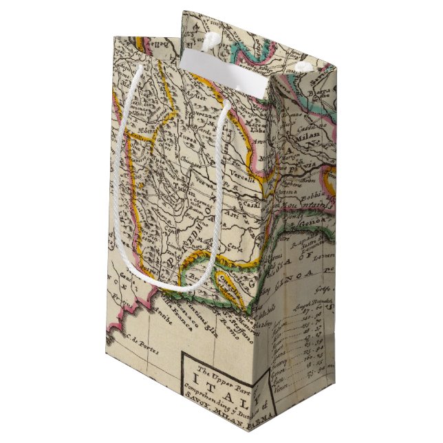 The upper part of Italy Small Gift Bag (Back Angled)
