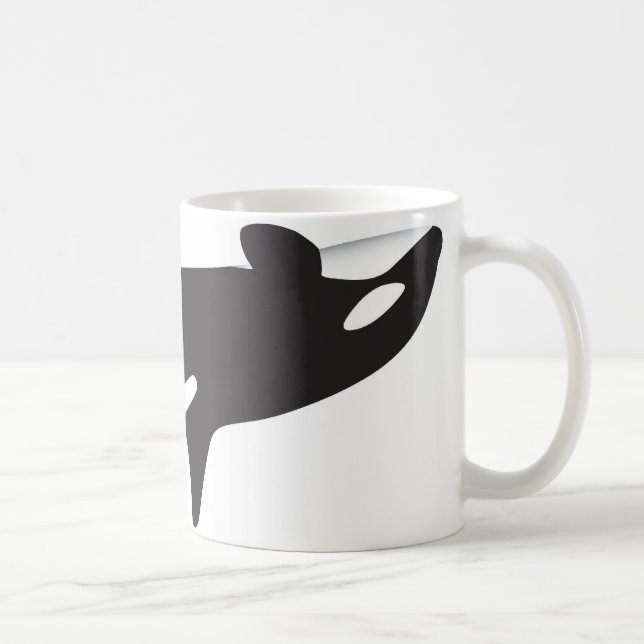 The Upside Down Whale Coffee Mug (Right)