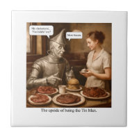 The upside of being the Tin Man