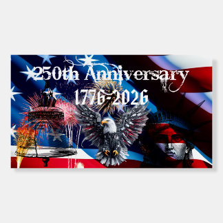 The US 250 Years Anniversary Foam Board
