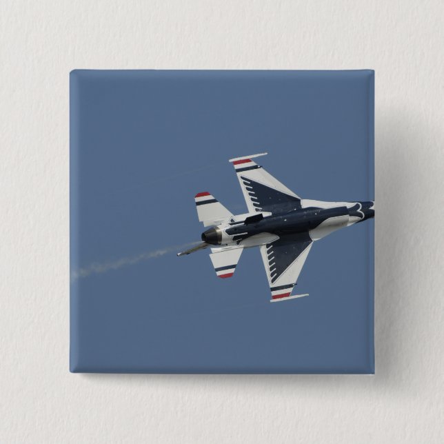 The US Air Force Thunderbirds Pinback Button (Front)
