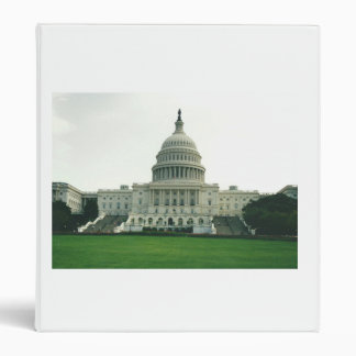 The US Capitol Building 3 Ring Binder