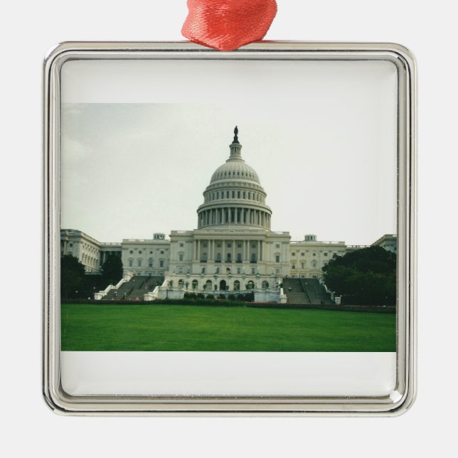 The US Capitol Building Metal Ornament (Front)
