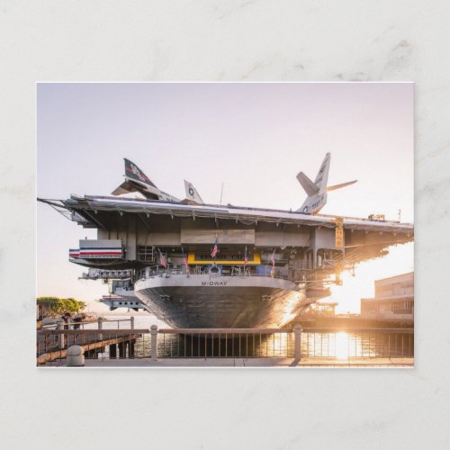 The USS Midway Museum Postcard