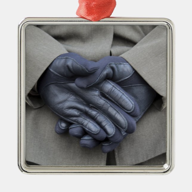 The USS New York Metal Ornament (Front)