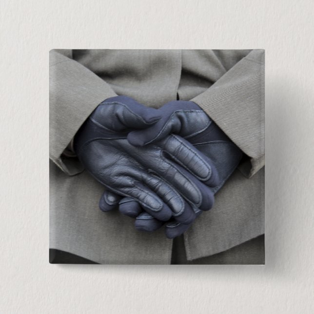 The USS New York Pinback Button (Front)