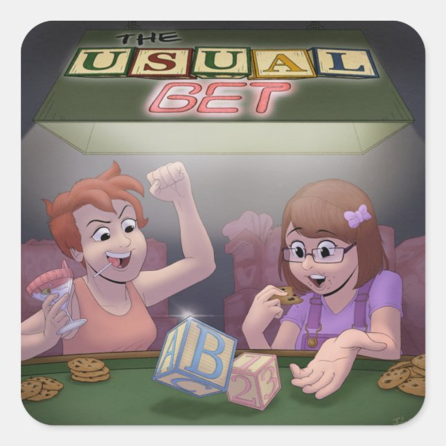 The Usual Bet Cover Sticker 2021-2022 (Front)