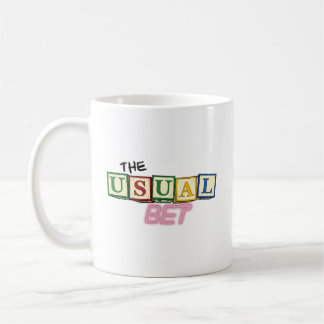 The Usual Bet Logo Mug