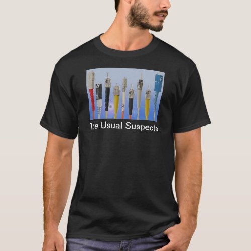 The Usual Suspects Optical Fiber T_Shirt