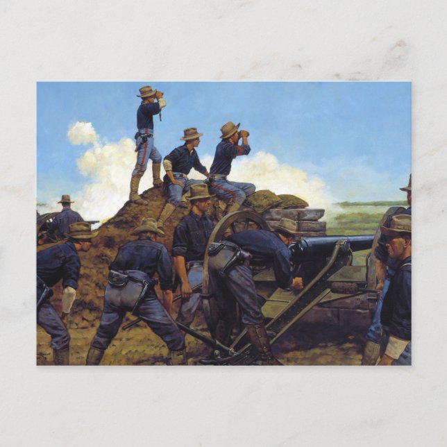 The Utah Light Artillery by Keith Rocco Postcard (Front)