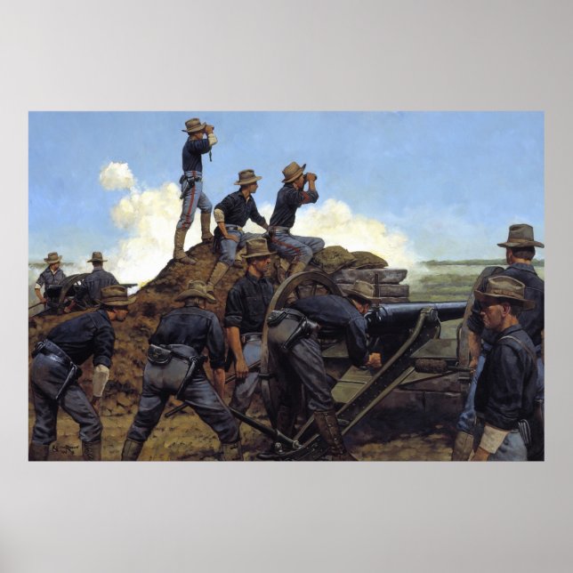 The Utah Light Artillery by Keith Rocco Print (Front)