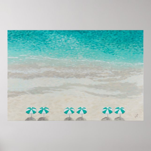 The Vacation Poster Print - by Just Dahl (Front)