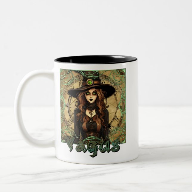 The Vagus Witch Two-Tone Coffee Mug (Left)
