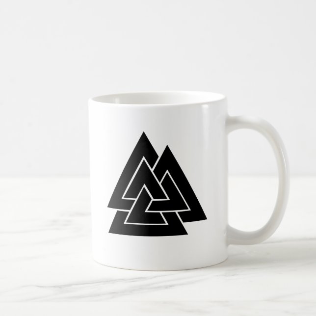 The Valknut Coffee Mug (Right)