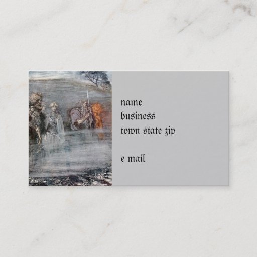 Customizable The Valkyrie Business Card Templates