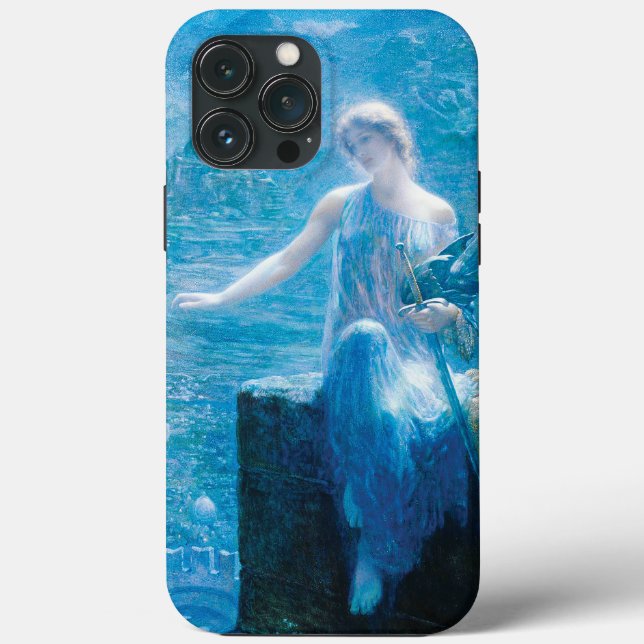 The Valkyrie's Vigil by Edward Robert Hughes Case-Mate iPhone Case (Back)