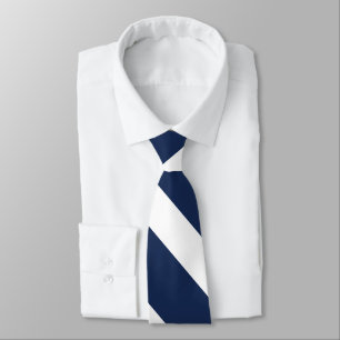 The Valley of Blue and White Neck Tie