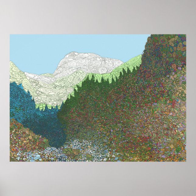 The Valley of Left Handed Dreams - Print (Front)