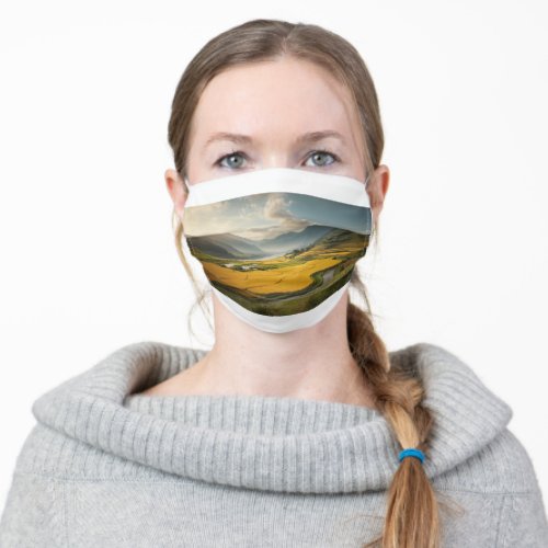The Valley of Light Adult Cloth Face Mask