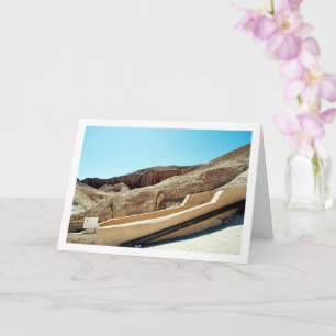 The Valley of The Kings, Luxor, Egypt Card