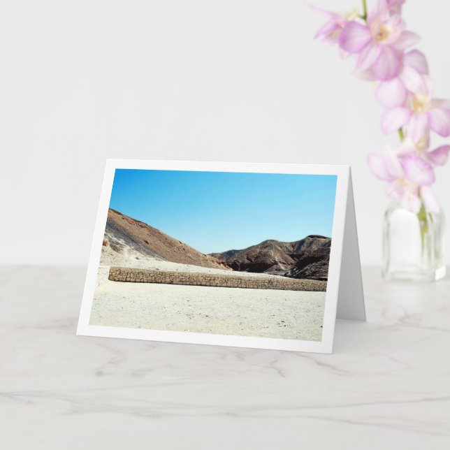 The Valley of The Kings, Luxor, Egypt Card (Orchid)