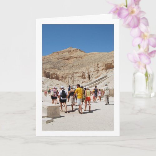 The Valley Of The Kings Tour Group Egypt Card