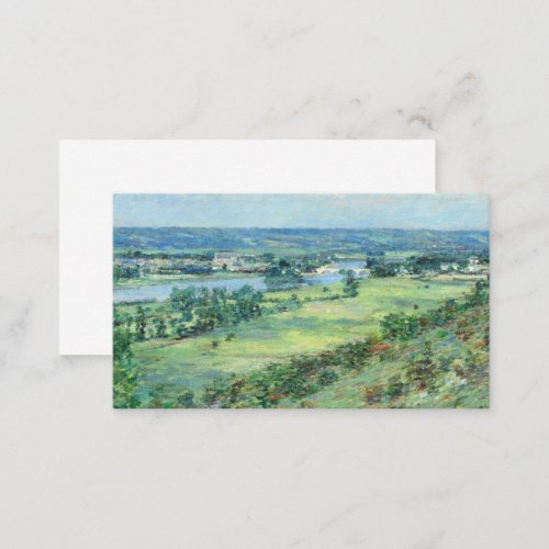 The Valley of the Seine from the Hills of Giverny Business Card