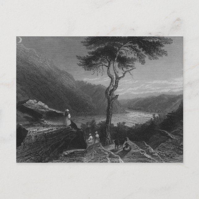 The Valley of the Shenandoah, from Jefferson Postcard (Front)