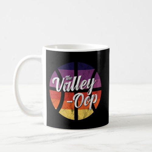 The Valley Oop Phoenix Basketball Sunset Basketbal Coffee Mug