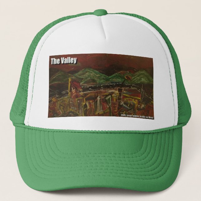 the valley trucker hat (Front)
