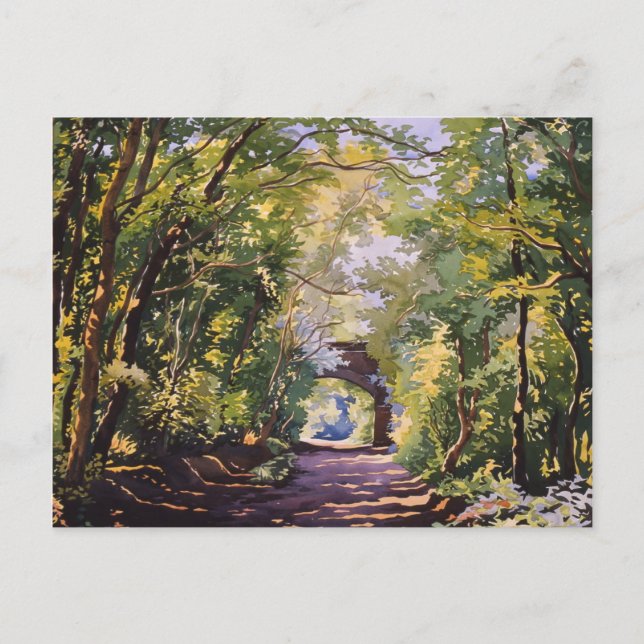 The Valley Walk Sudbury 2001 Postcard (Front)