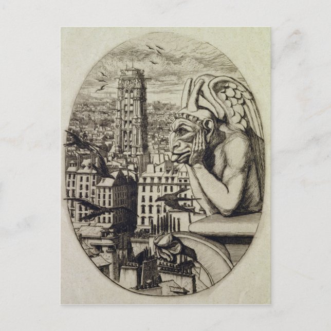 The Vampire , 1853 Postcard (Front)