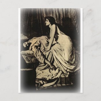 The Vampire By Burne-jones 1897 Postcard by CreativeContribution at Zazzle
