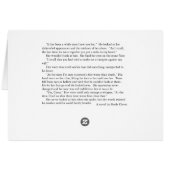 The Vampire King card (Back Horizontal)