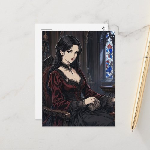 The Vampire Lady Postcard
