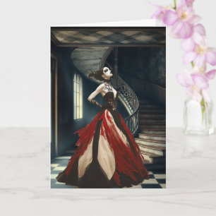 The Vampire Queen   Surreal Art Card