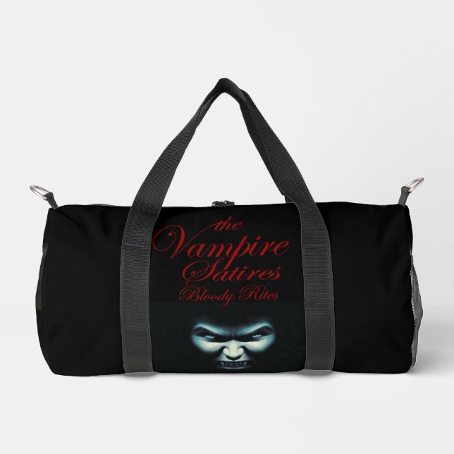 The Vampire Satires - Bloody Rites Cover Art Duffle Bag (Front)
