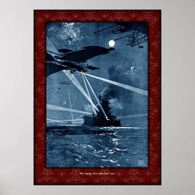 The Vampires - by Harry Grant Dart, 1910  Poster (Front)